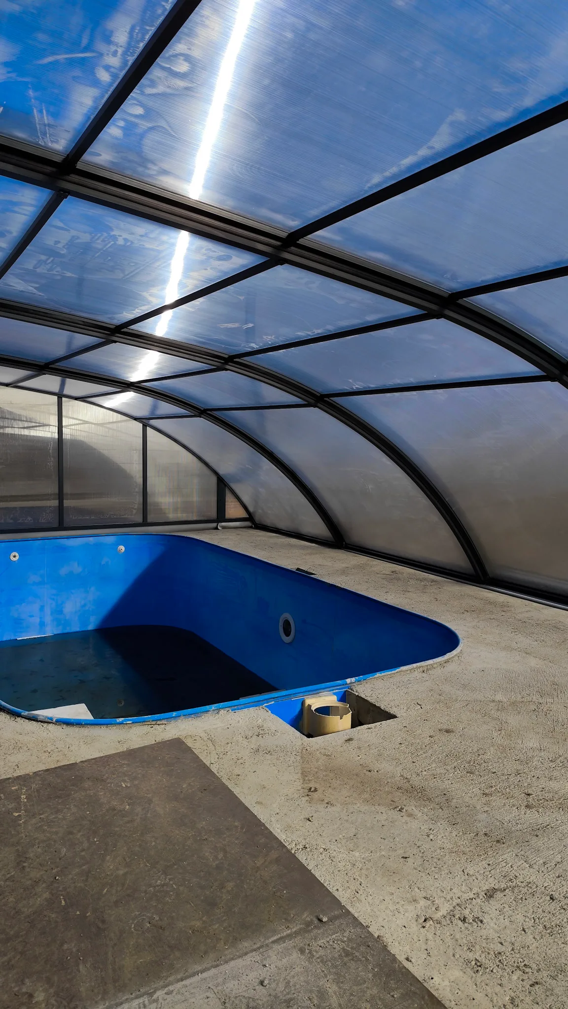 Interiér zastřešení